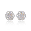 Stunning 1.12 Ct Diamond Stud Earrings IGI Certified G-H VS 18K Gold Gift
