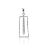 IGI Certified Natural Diamond Pendant 0.38 Ct 18K Gold Luxury Jewelry For Women - view 3