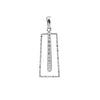 IGI Certified Natural Diamond Pendant 0.38 Ct 18K Gold Luxury Jewelry For Women