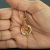 0.15 Ct IGI Certified Natural Diamond  Pendant in 18K Gold Jewelry For Women