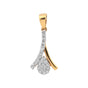 Luxury 0.28 Ct Natural Diamond Pendant IGI Certified in 18K Gold Jewellry