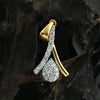 Luxury 0.28 Ct Natural Diamond Pendant IGI Certified in 18K Gold Jewellry - view 2