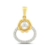 0.38 Ct IGI Certified Natural Diamond Pendant in 18K Gold Jewelry for Women