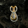0.40 Ct IGI Certified Natural Diamond Pendant in 18K Gold Engagement Jewelry - view 2