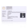 0.40 Ct IGI Certified Natural Diamond Necklace Pendant in 18K Gold Jewellry - view 5