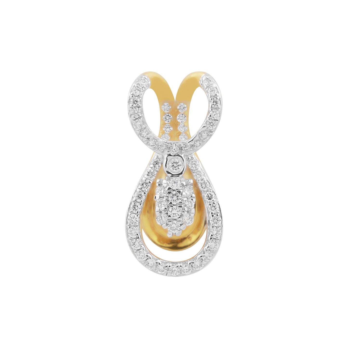 0.40 Ct IGI Certified Natural Diamond Pendant in 18K Gold Engagement Jewelry