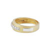 IGI Certified 0.46 Ct Diamond Ring for Men 18K Gold H-I SI2-I1 Stylish Ring
