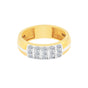 0.35ct Natural Diamond Men's Ring