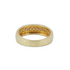 IGI Certified 0.46 Ct Diamond Ring for Men 18K Gold H-I SI2-I1 Stylish Ring