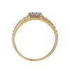 Natural Diamond Gents Ring 0.19 Ct 18K Gold IGI Certified H-I SI Men's Ring