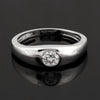 0.50 Ct Natural Diamond Gents Ring 18K Gold IGI Certified J-K Color I1 Clarity