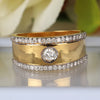 Luxury Men's Diamond Ring 0.67 Ct 18K Gold IGI Certified H-I SI Fine Jewelry