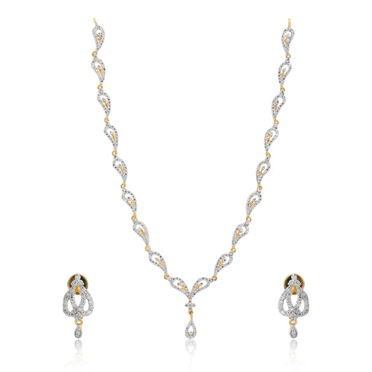 IGI Certified 18K Gold Diamond Set 2.20 Ct G-H-I VS Premium Women Jewelry Set