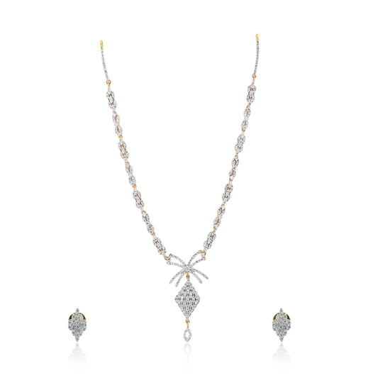 2.56 Ct Genuine Diamond Set IGI Certified 18K Gold H-I VS Women Jewelry
