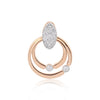 IGI Certified Diamond Pendant Set 0.94 ct 18K Gold Elegant Necklace Jewelry - view 3