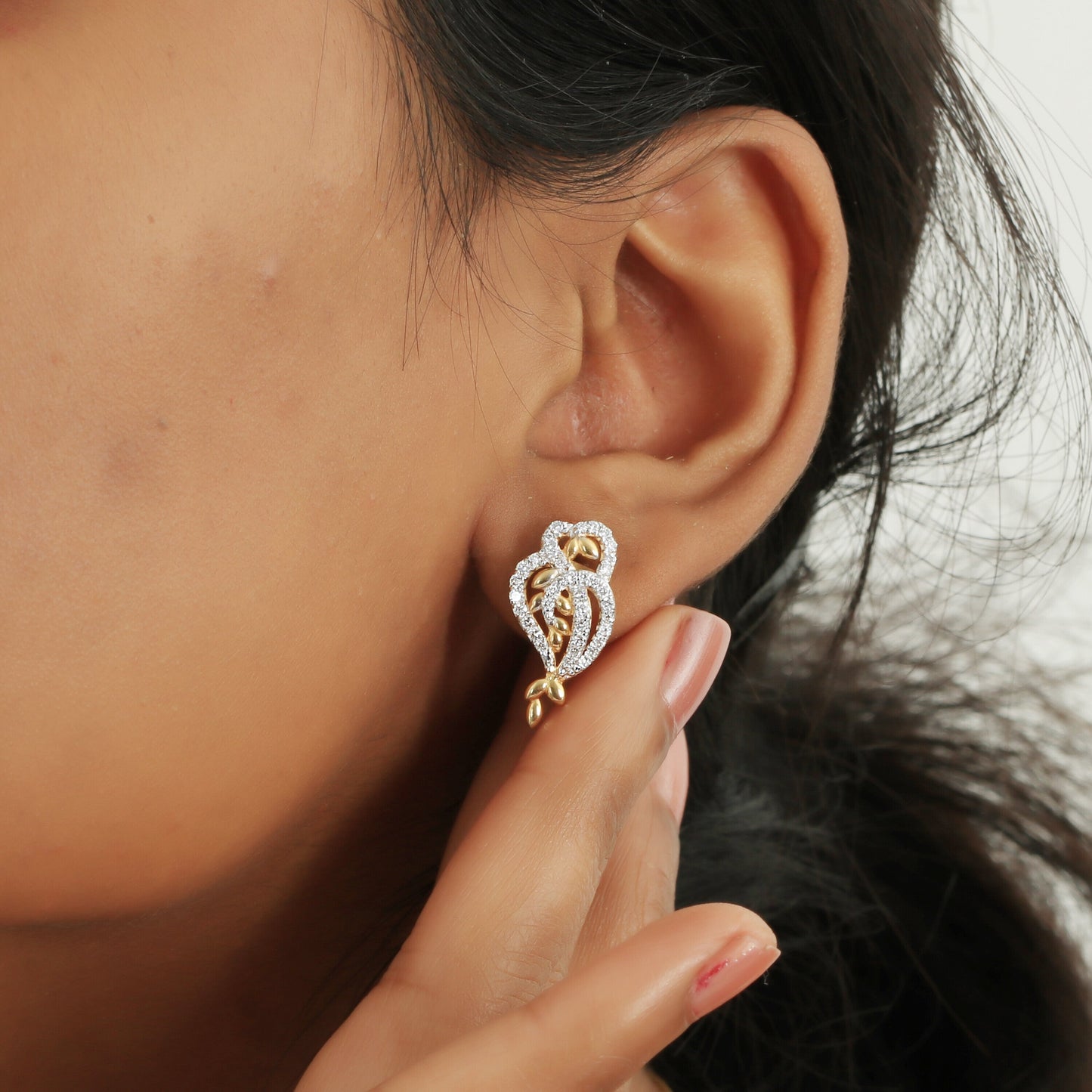 18k Gol IGI Certified Diamond Pendant Set 2.96 ct Necklace Engagement Jewelry - view 5