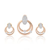 IGI Certified Diamond Pendant Set 0.94 ct 18K Gold Elegant Necklace Jewelry