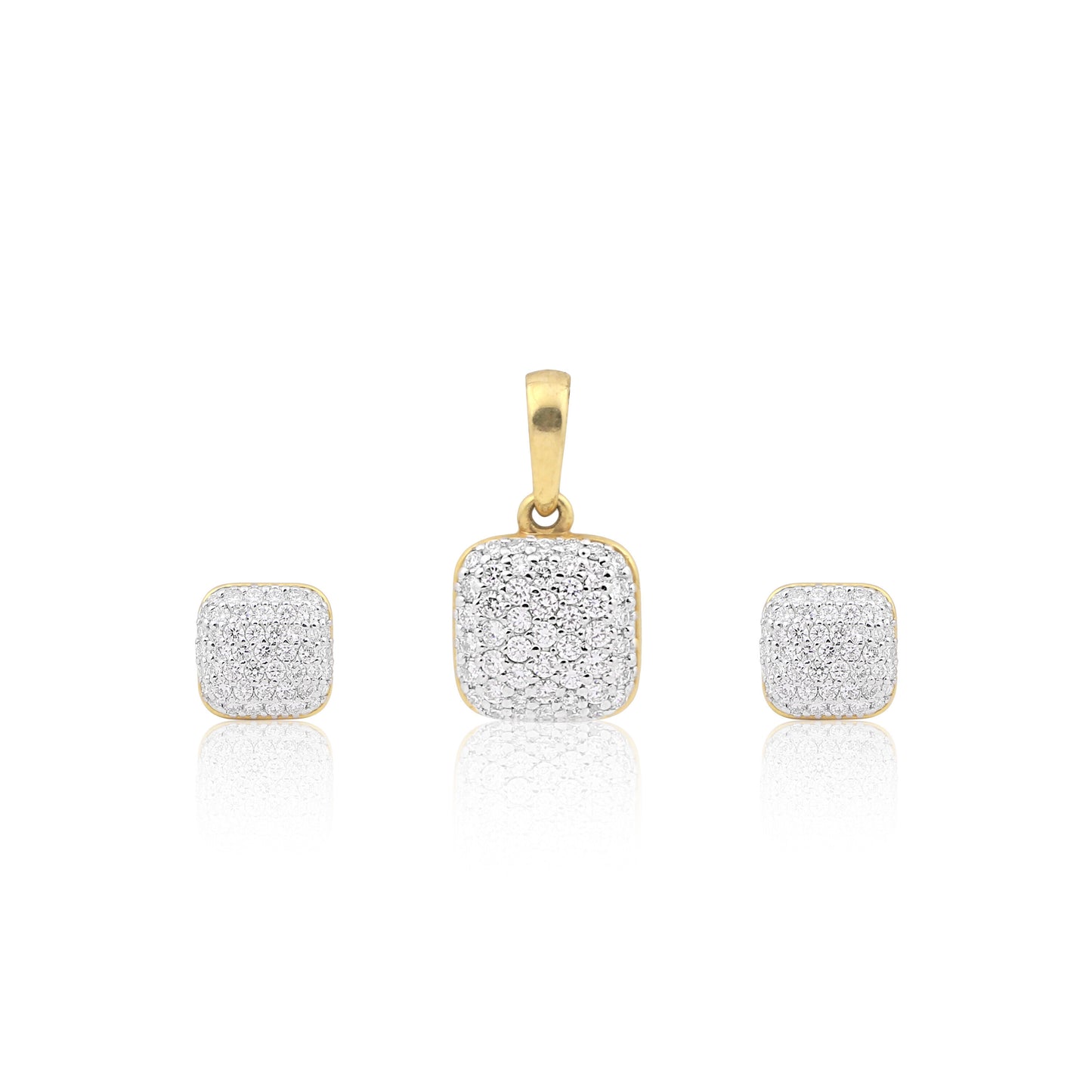 2.94 ct Natural Diamond Pendant Necklace IGI Certified 18K Gold Jewelry