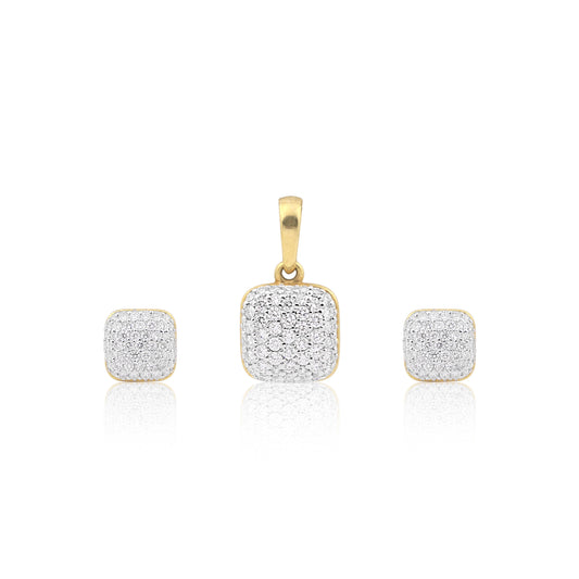 2.94 ct Natural Diamond Pendant Necklace IGI Certified 18K Gold Jewelry
