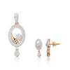 IGI Certified Diamond Pendant Set 2.08 ct 18K Gold Natural Diamond Jewelry - view 2