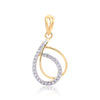 IGI Certified 0.65 Ct Diamond Pendant Set 18K Gold H-I SI Jewelry - view 3