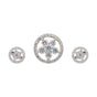 IGI Certified 18K Gold Diamond Pendant Set 1.62 Ct G-H VS Stylish Jewelry