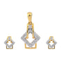 Elegant IGI Certified Natural Diamond Pendant 1.08 ct 18K Gold Necklace Jewelry