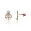 Natural Diamond Pendant Set 0.45 ct IGI Certified 18K Gold Necklace for Women - view 4