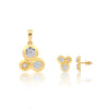 IGI Certified 0.89 ct Natural Diamond Pendant Set 18K Gold Necklace Elegant - view 2