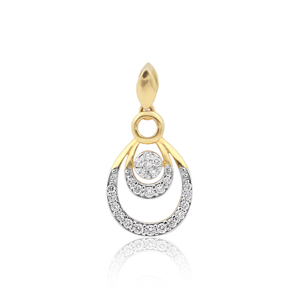 Luxury Diamond Pendant Set IGI Certified 0.78 Ct 18K Gold G-H-I VS Gift Jewelry - view 3