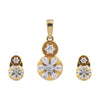 Elegant IGI Certified Natural Diamond Pendant 0.98 ct 18K Gold Necklace
