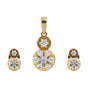 Elegant IGI Certified Natural Diamond Pendant 0.98 ct 18K Gold Necklace