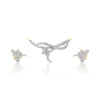 Luxury 0.61 Ct Diamond Pendant Set IGI Certified 18K Gold G-H VS Jewelry