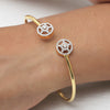IGI Certified 0.53 Ct. Natural 18KT Gold Diamond Bracelet for women jewlery