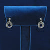 2.95 Ct. IGI Certified Natural Diamond Necklace Set 18K Yellow Gold Earrings