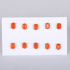 65 Ct Natural Orange Carnelian Earrings - GEMHUB & CO. - View 3