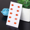 65 Ct Natural Orange Carnelian Earrings - GEMHUB & CO.