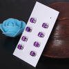 65 Ct Natural Purple Amethyst Earrings - GEMHUB & CO.