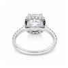 2 Ct Cushion Cut Lab Grown Diamond Ring - GEMHUB & CO. - View 4
