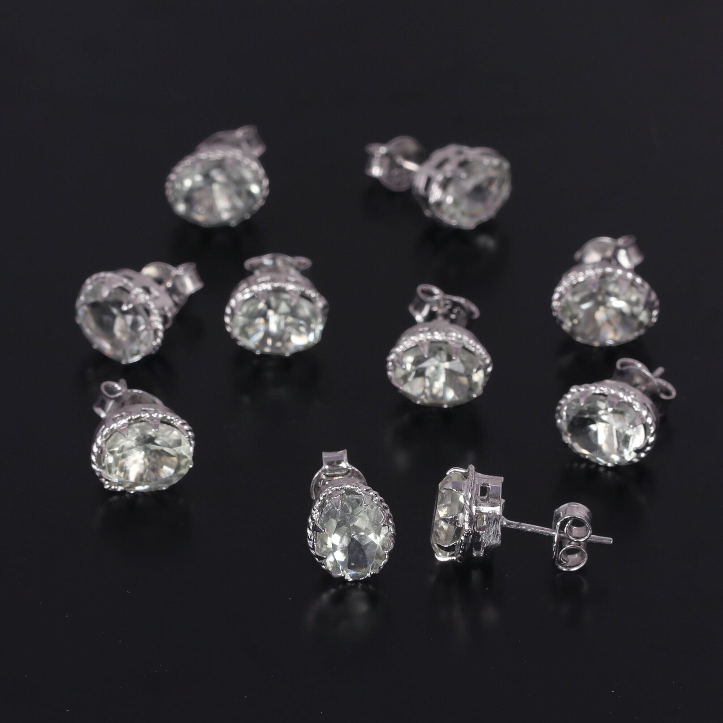 65 Ct Natural Aqua Sky Aquamarine Earrings - GEMHUB & CO. - View 5