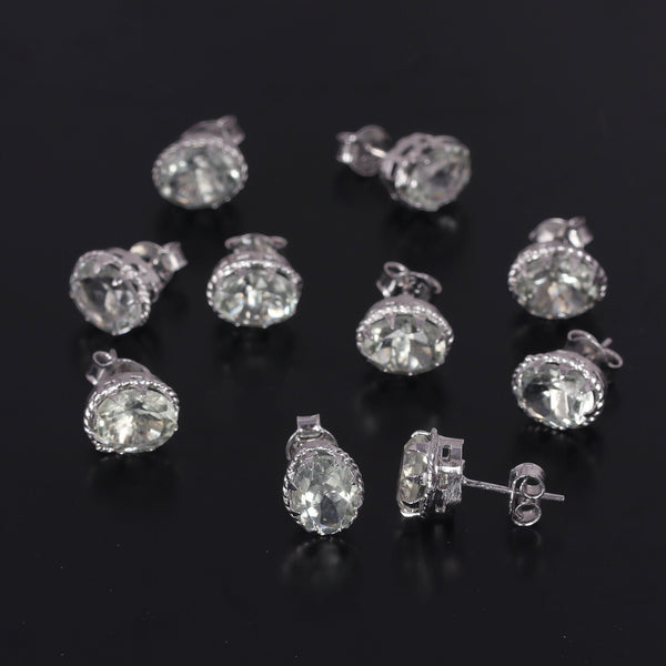 65 Ct Natural Aqua Sky Aquamarine Earrings - GEMHUB & CO. - View 5