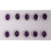 65 Ct Natural Purple Amethyst Earrings - GEMHUB & CO. - View 2