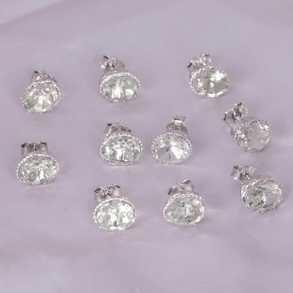65 Ct Natural Aqua Sky Aquamarine Earrings - GEMHUB & CO. - View 6