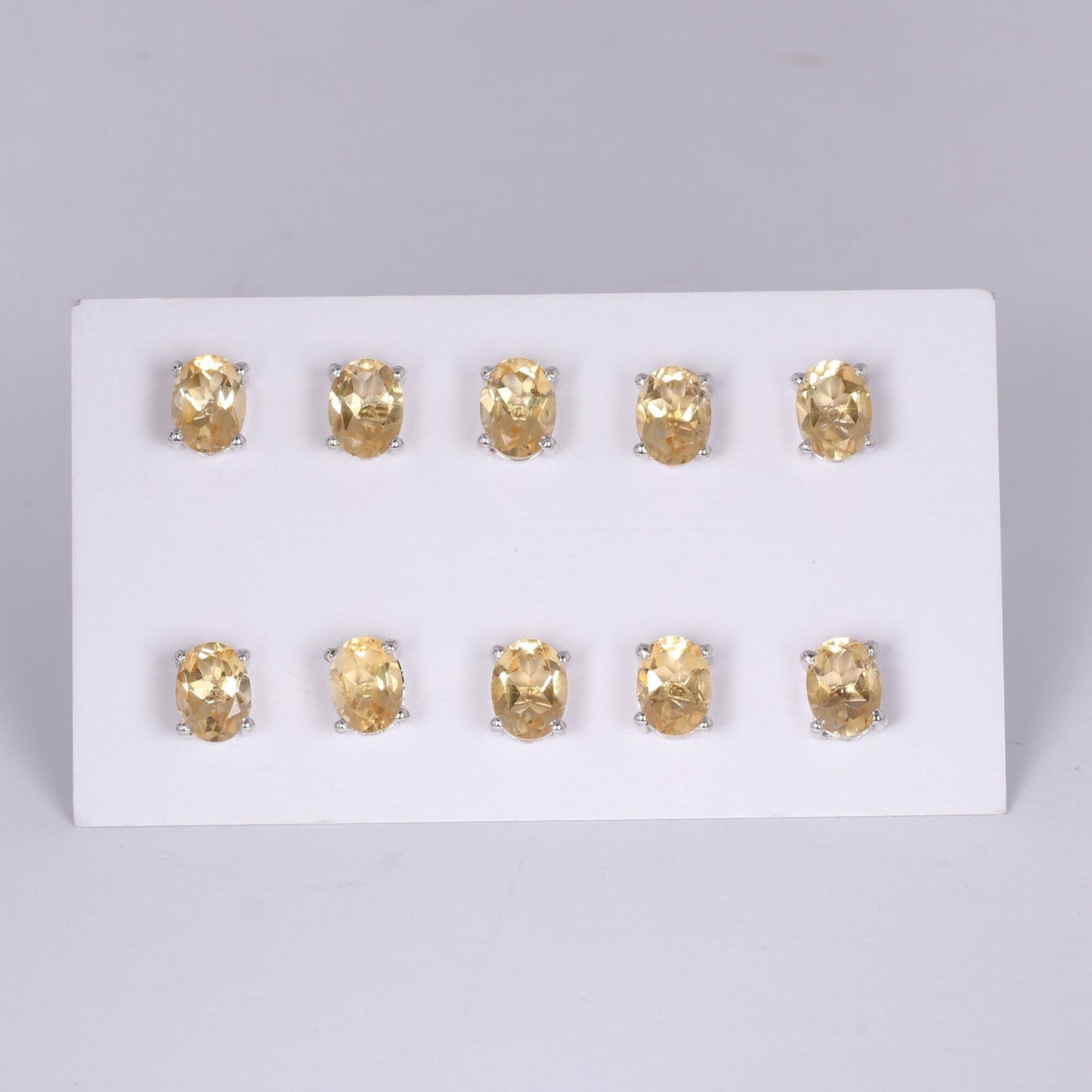 65 Ct Natural Yellow Citrine Earrings - GEMHUB & CO. - View 3