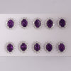 65 Ct Natural Purple Amethyst Earrings - GEMHUB & CO. - View 3