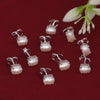 65 Ct Natural White Pearl Earrings - GEMHUB & CO. - View 6