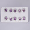 65 Ct Natural Purple Amethyst Earrings - GEMHUB & CO. - View 3