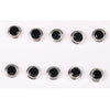 65 Ct Natural Black Agate Earrings - GEMHUB & CO. - View 2