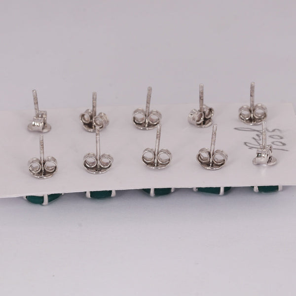 65 Ct Natural Green Emerald Earrings - GEMHUB & CO. - View 4