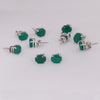 65 Ct Natural Green Emerald Earrings - GEMHUB & CO. - View 5